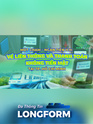Một chạm – Ngàn tiện ích: Vé liên thông và Thanh toán không tiền mặt tại TP. Hồ Chí Minh