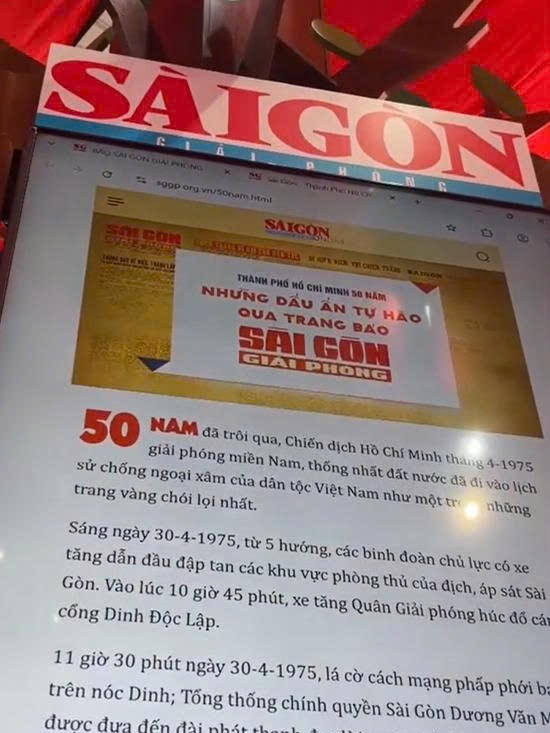 Check-in không gian triển lãm báo chí - xuất bản tại Đại hội đại biểu Đảng bộ TP. Hồ Chí Minh lần thứ I, nhiệm kỳ 2025 – 2030