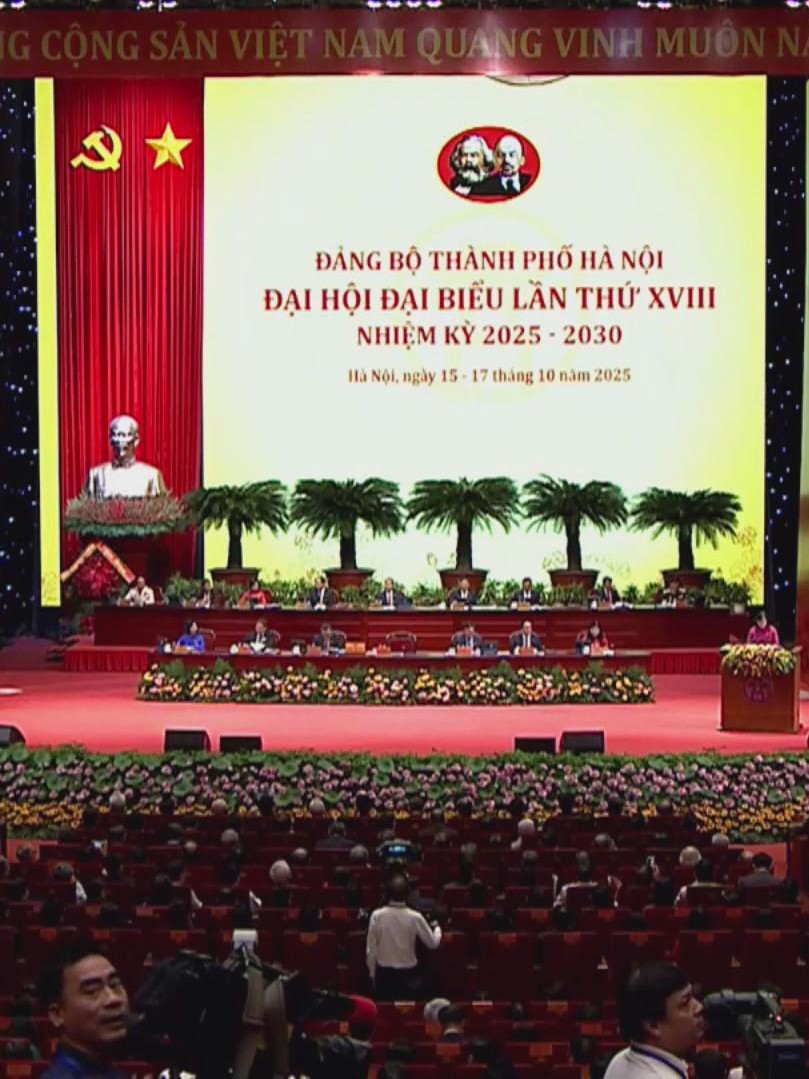 Đại hội Đảng bộ Hà Nội lần thứ XVIII: Kiến tạo Thủ đô hiện đại, văn minh và bền vững