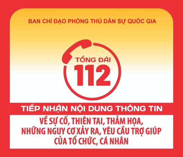Tổng đài 112 - Kênh tiếp nhận thông tin khẩn cấp về thiên tai, thảm họa và cứu nạn trên toàn quốc - Ảnh 1.