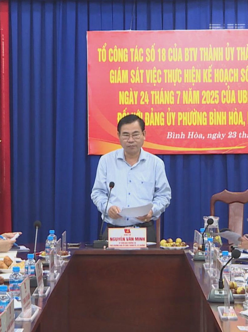 Thành ủy giám sát công tác lãnh đạo chỉ đạo và tổ chức mô hình chính quyền 2 cấp