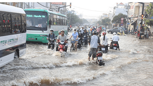 Cảnh báo triều cường dâng cao tại vùng ven biển phía Đông Nam Bộ- Ảnh 1. Cảnh báo triều cường dâng cao tại vùng ven biển phía Đông Nam Bộ- Ảnh 1.
