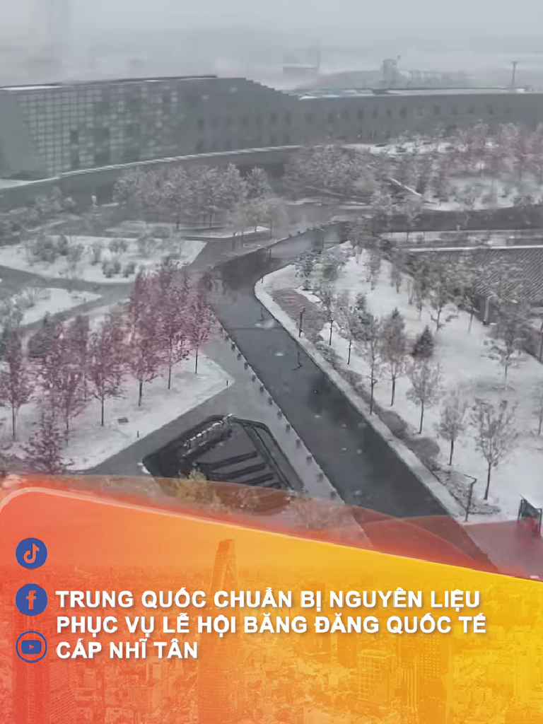 Trung Quốc chuẩn bị nguyên liệu phục vụ Lễ hội Băng đăng quốc tế Cáp Nhĩ Tân