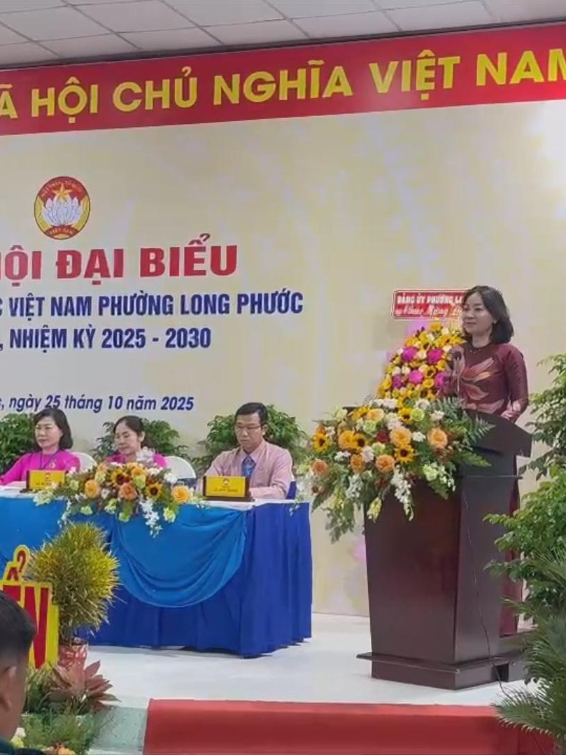 Đại hội Đại biểu MTTQ Việt Nam phường Long Phước lần thứ I, nhiệm kỳ 2025-2030