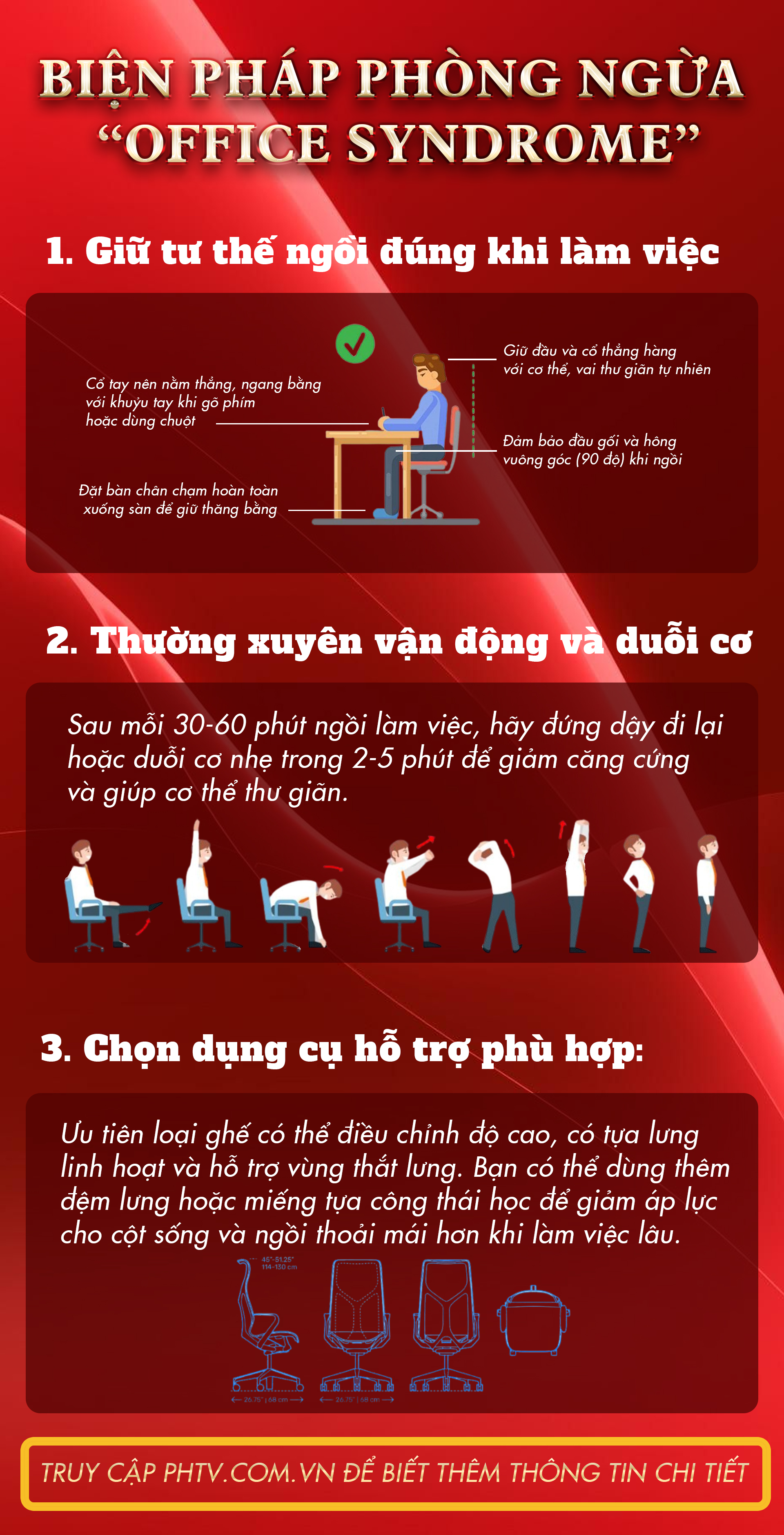 NewZGraphic: “Office syndrome” - Mối đe dọa thầm lặng của dân văn phòng  - Ảnh 3.