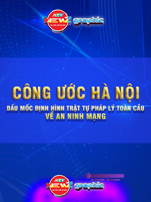 NewZgraphic: Công ước Hà Nội - Dấu mốc định hình trật tự pháp lý toàn cầu về an ninh mạng