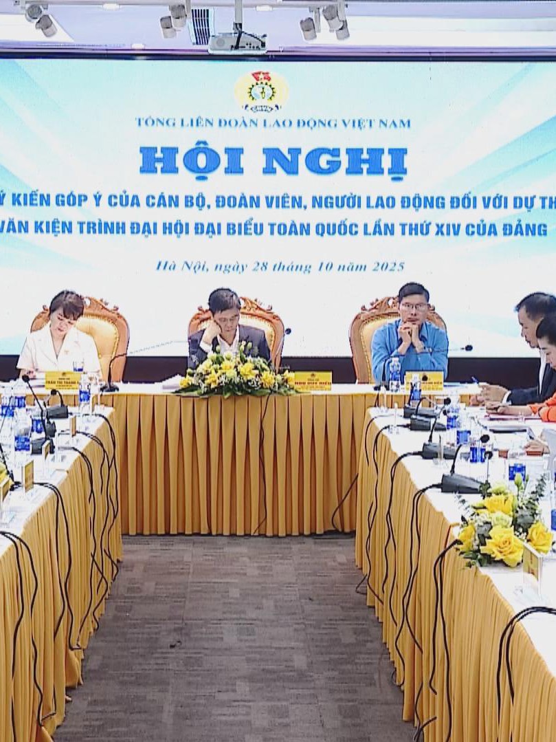 Công đoàn và người lao động góp phần xây dựng văn kiện đại hội XIV của Đảng