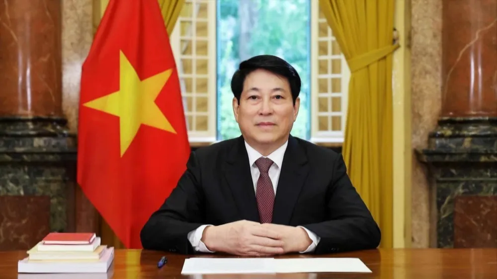 Chủ tịch nước Lương Cường gửi thư chúc Tết Trung thu - Ảnh 1.