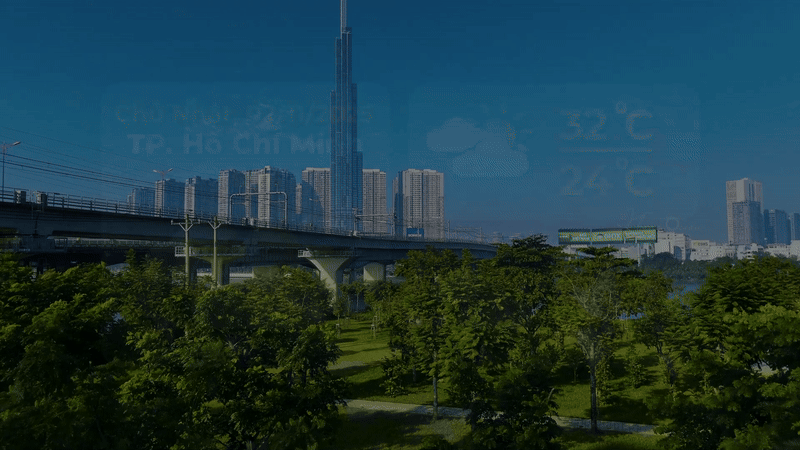 Dự báo thời tiết TP. Hồ Chí Minh ngày 2/11/2025: Có mây, có mưa rào và rải rác có dông - Ảnh 1.