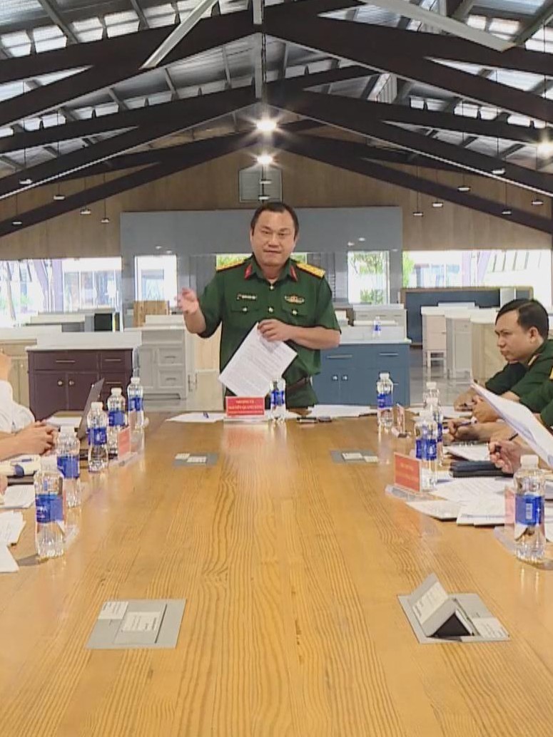 Khảo sát thành lập Trung đội dân quân thường trực tại phường Bình Dương