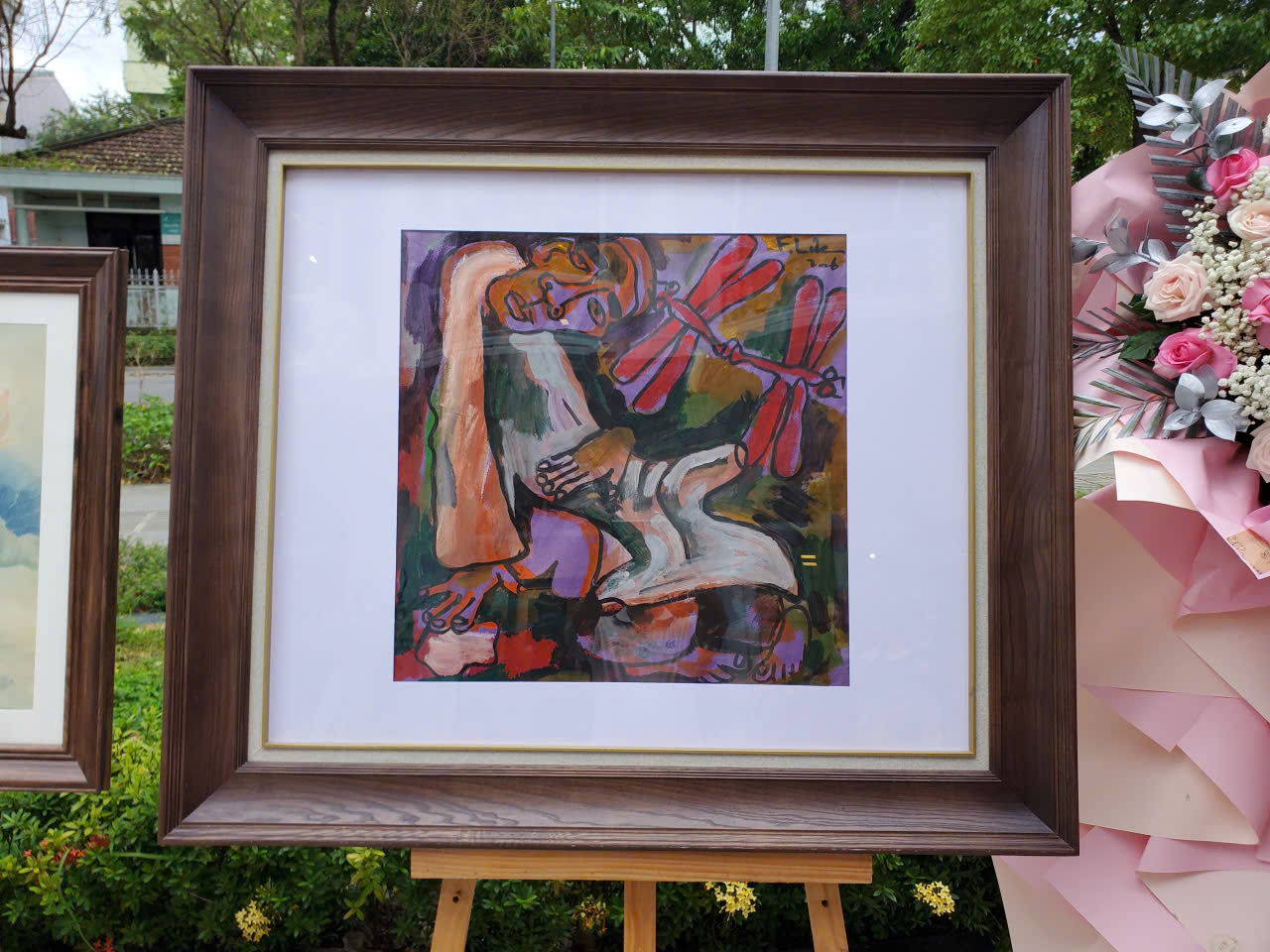 'Trình làng' loạt tác phẩm mỹ thuật quý do các nghệ sĩ danh tiếng tặng Huế- Ảnh 3. 'Trình làng' loạt tác phẩm mỹ thuật quý do các nghệ sĩ danh tiếng tặng Huế- Ảnh 3.