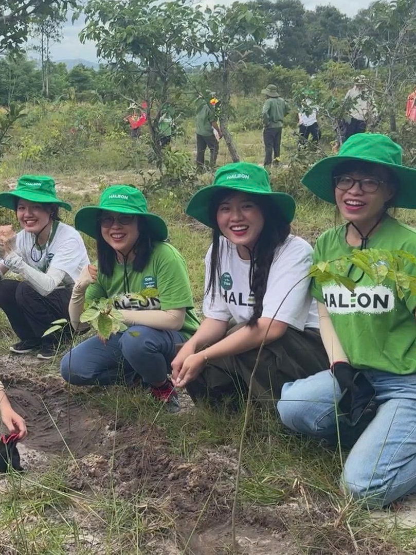 Haleon Việt Nam góp sức phủ xanh khu bảo tồn thiên nhiên Tà Cú