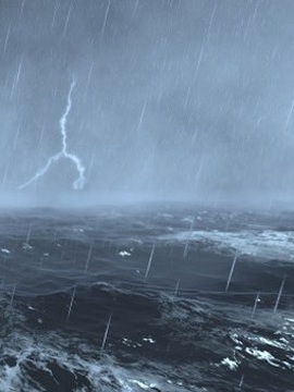 Cảnh báo gió mạnh, mưa dông và gió giật trên biển