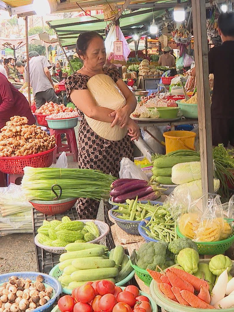 Giá rau xanh tại TP. Hồ Chí Minh tăng vọt do ảnh hưởng của thời tiết
