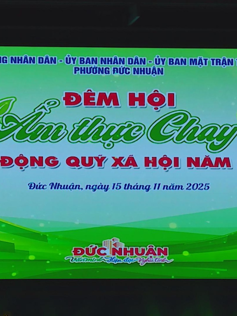 Đêm hội ẩm thực chay Đức Nhuận gây quỹ hơn 375 triệu đồng cho an sinh xã hội