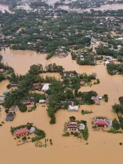 Lũ trên các sông từ Quảng Trị đến Khánh Hòa (16 - 20/11)