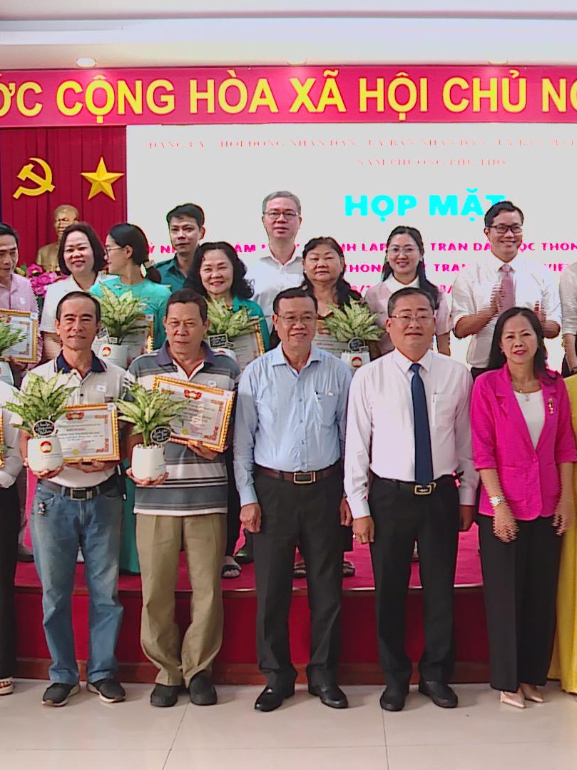 Ngày hội Đại đoàn kết toàn dân tộc tại Phường Phú Thọ