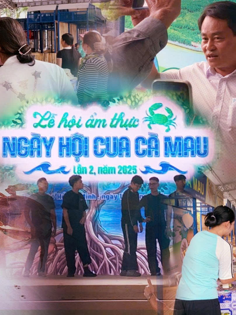 Cua Cà Mau "đổ bộ" TP. Hồ Chí Minh: Lễ hội khai màn, hàng trăm thực khách háo hức khám phá