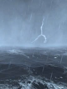 Dự báo ngày 19/11: Gió mạnh, sóng lớn và mưa dông trên biển