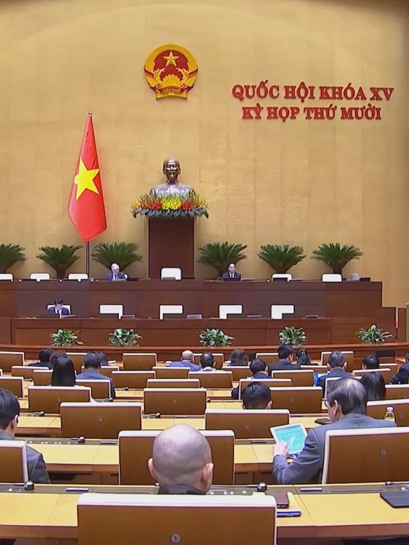 Quốc hội nghe tờ trình dự thảo Nghị quyết về cơ chế đặc thù cho công tác hội nhập