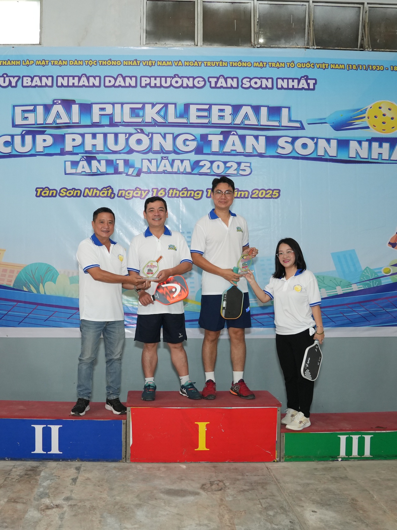 Phường Tân Sơn Nhất khánh thành cụm sân Pickleball cộng đồng: Cú hích mới cho phong trào thể thao và khởi nghiệp địa phương