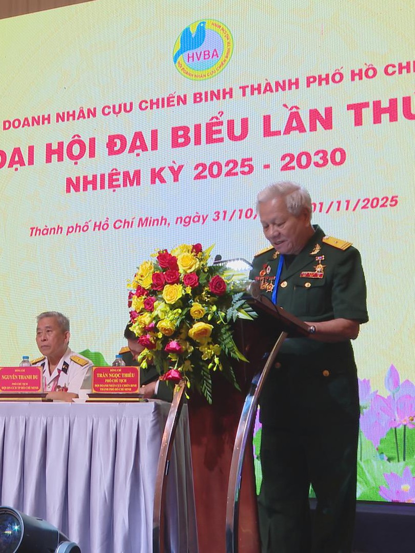 Đại hội Đại biểu Hội Doanh nhân Cựu chiến binh TP. Hồ Chí Minh lần thứ I nhiệm kỳ 2025 - 2030