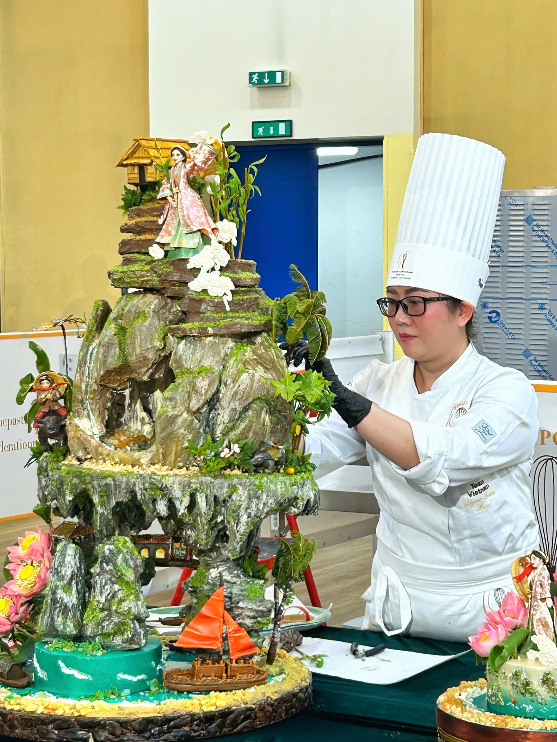 Nữ đầu bếp An Giang vô địch cuộc thi 'Nghệ nhân làm bánh thế giới' tại Ý- Ảnh 3.