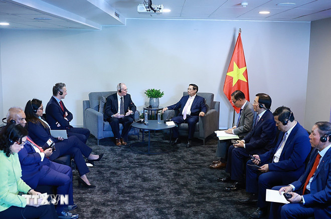 Thủ tướng Phạm Minh Chính làm việc với các tổ chức, doanh nghiệp Nam Phi - Ảnh 2.