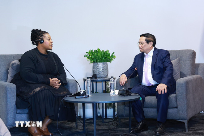 Thủ tướng Phạm Minh Chính làm việc với các tổ chức, doanh nghiệp Nam Phi - Ảnh 3.