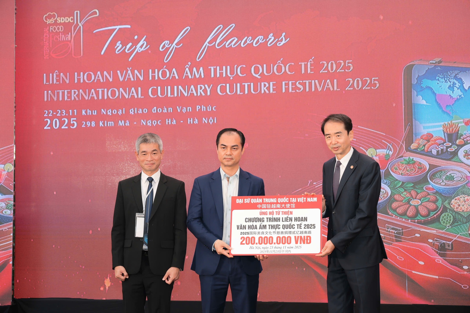 Kêu gọi tinh thần tương thân tương ái ở Liên hoan Văn hóa Ẩm thực quốc tế - Ảnh 3.