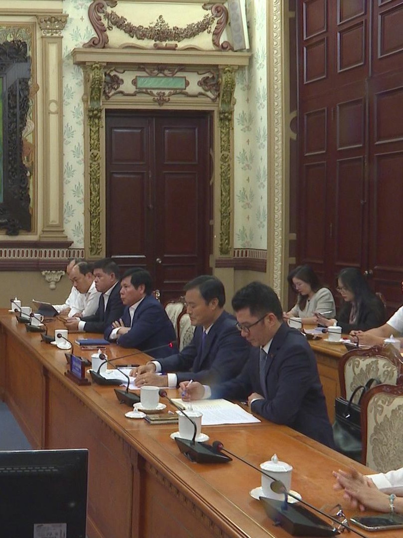 Lãnh đạo TP. Hồ Chí Minh tiếp đón và làm việc với đoàn công tác thành phố Quảng Châu,Trung Quốc