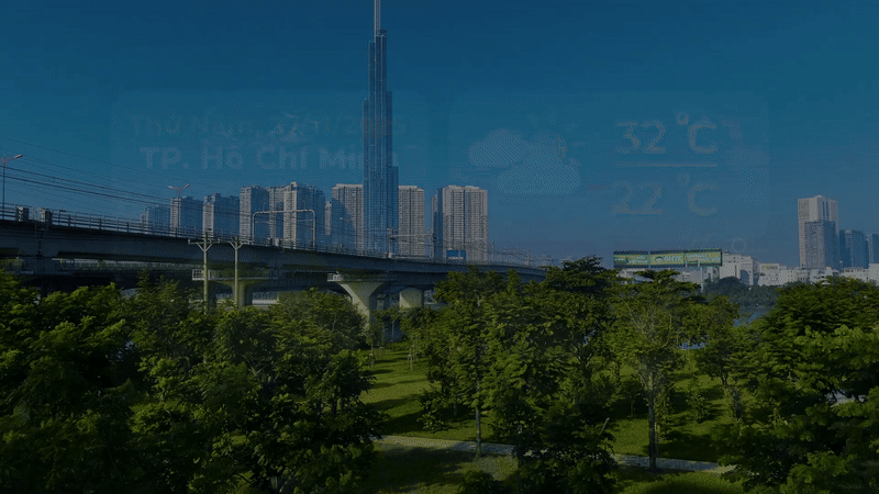 Thời tiết ngày 27/11/2025 | TP. Hồ Chí Minh Có mây, đêm có mưa rào và dông vài nơi, ngày nắng - Ảnh 1.