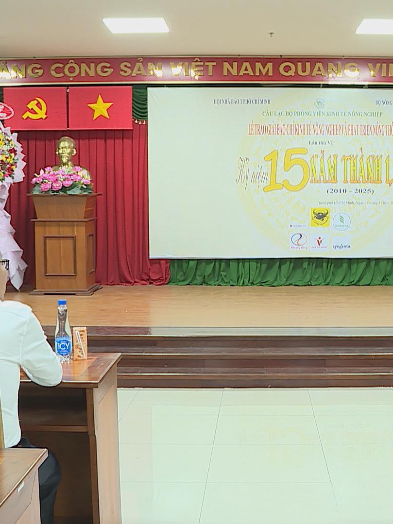 Đài Phát thanh và Truyền hình TP. Hồ Chí Minh đạt 4 giải báo chí về nông nghiệp