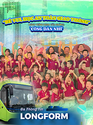 "Bé vui, học an toàn giao thông": Hành trình xanh của những “công dân nhí”