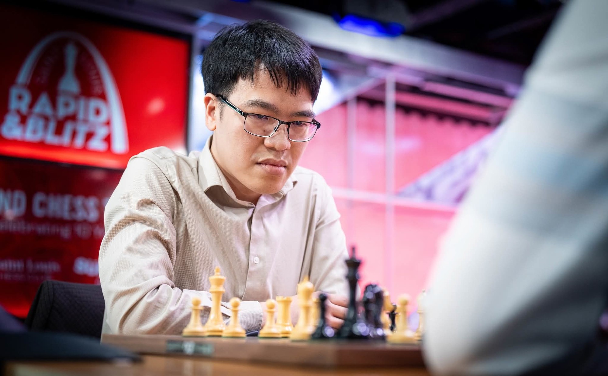 Lê Quang Liêm cầm hòa đối thủ giàu kinh nghiệm ở World Cup cờ vua- Ảnh 2. Lê Quang Liêm cầm hòa đối thủ giàu kinh nghiệm ở World Cup cờ vua- Ảnh 2.