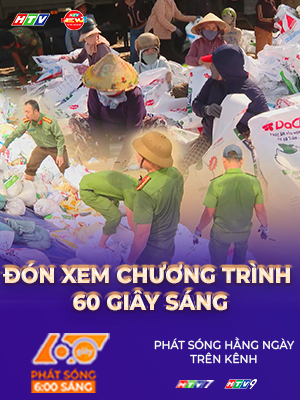 Chương trình 60 Giây ngày 5/11/2025 I Quảng Trị: Giải cứu 3 người dân bị mắc kẹt do lũ