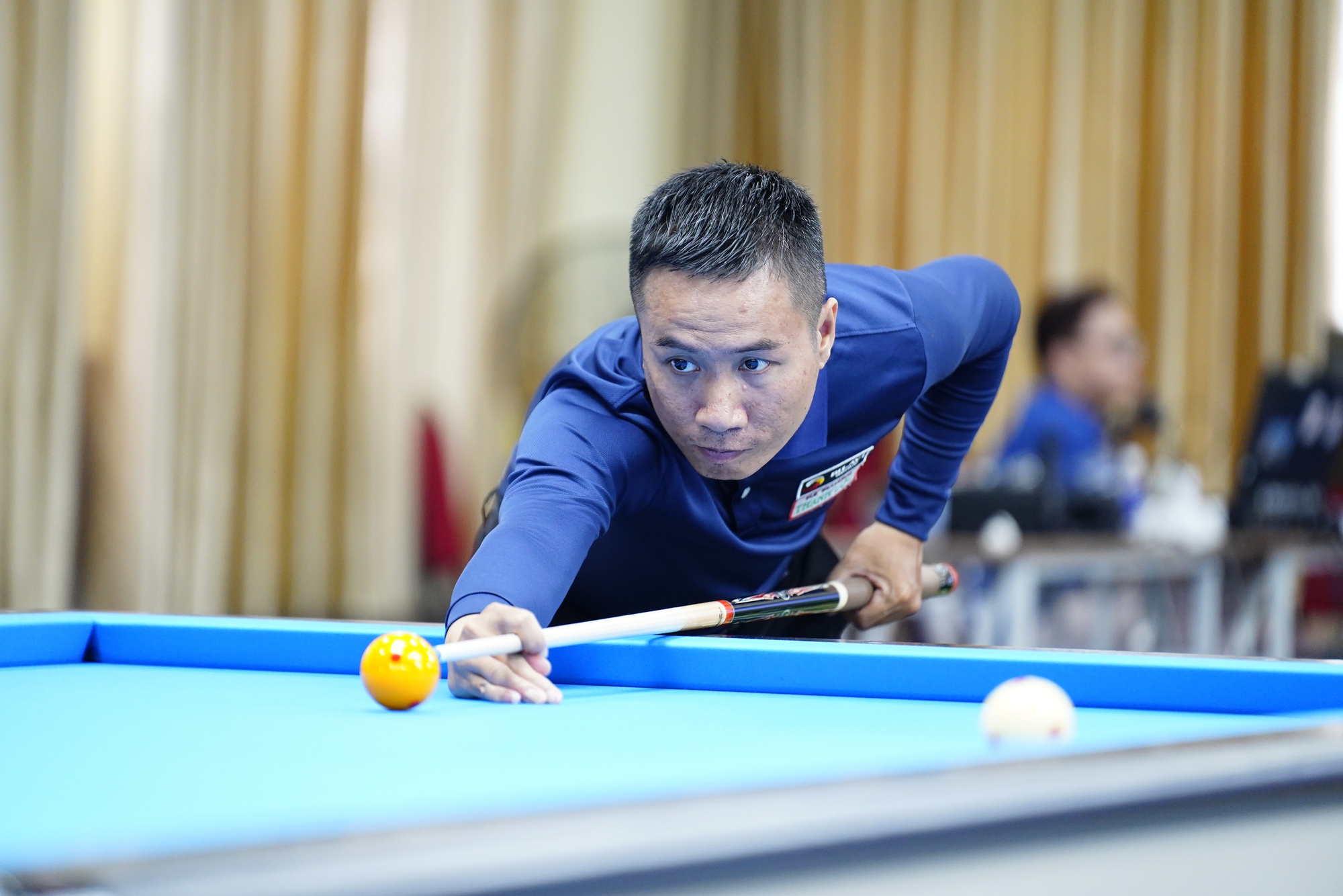 Billiards: Cơ thủ Việt Nam bùng nổ bất ngờ, 'thoát hiểm' giành vé đi tiếp- Ảnh 1.