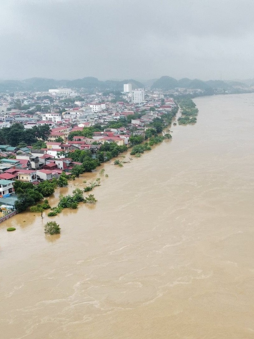 Tin lũ trên hạ lưu sông Ba (Đắk Lắk), tin cảnh báo lũ trên các sông từ thành phố Huế đến Đắk Lắk