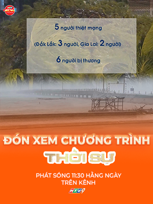 Thời sự trưa HTV ngày 7/11/2025 I Thiệt hại bước đầu do bão số 13