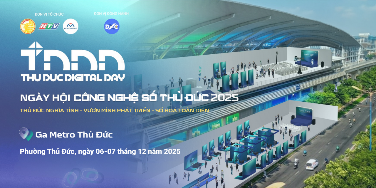 Phường Thủ Đức tổ chức Ngày hội Công nghệ số đầu tiên trên tuyến Metro số 1 - Thu Duc Digital Day 2025 - Ảnh 1.