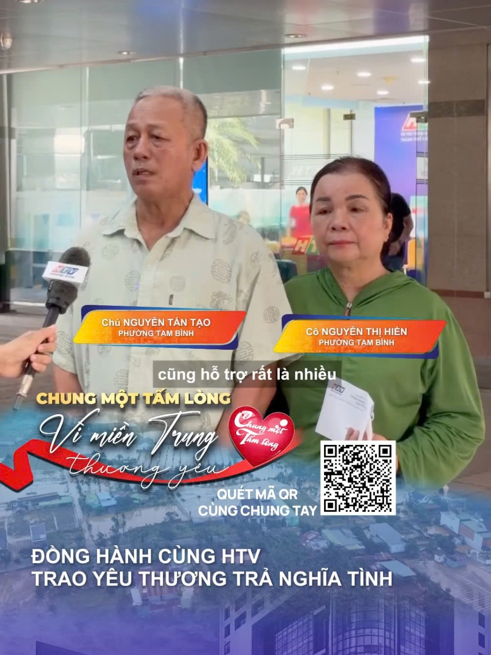 Đồng hành cùng HTV: Trao yêu thương trả nghĩa tình
