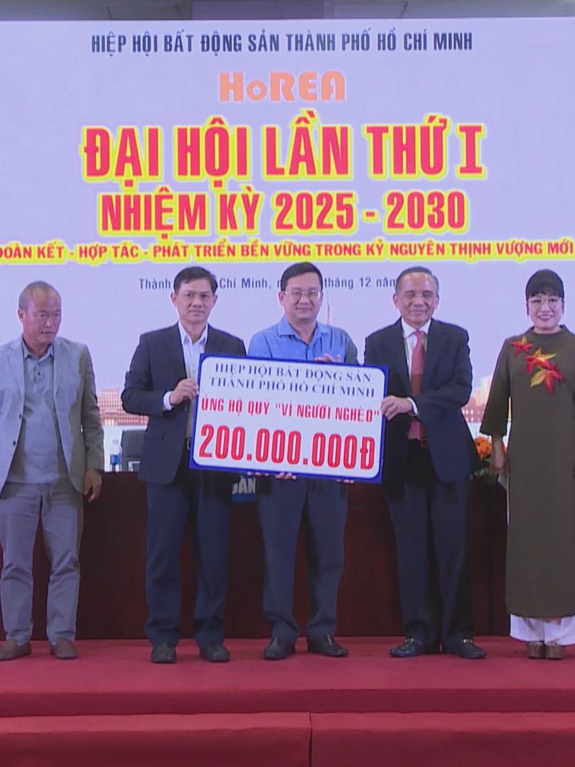 Đại hội Hiệp hội Bất động sản TP. Hồ Chí Minh nâng tầm vị thế