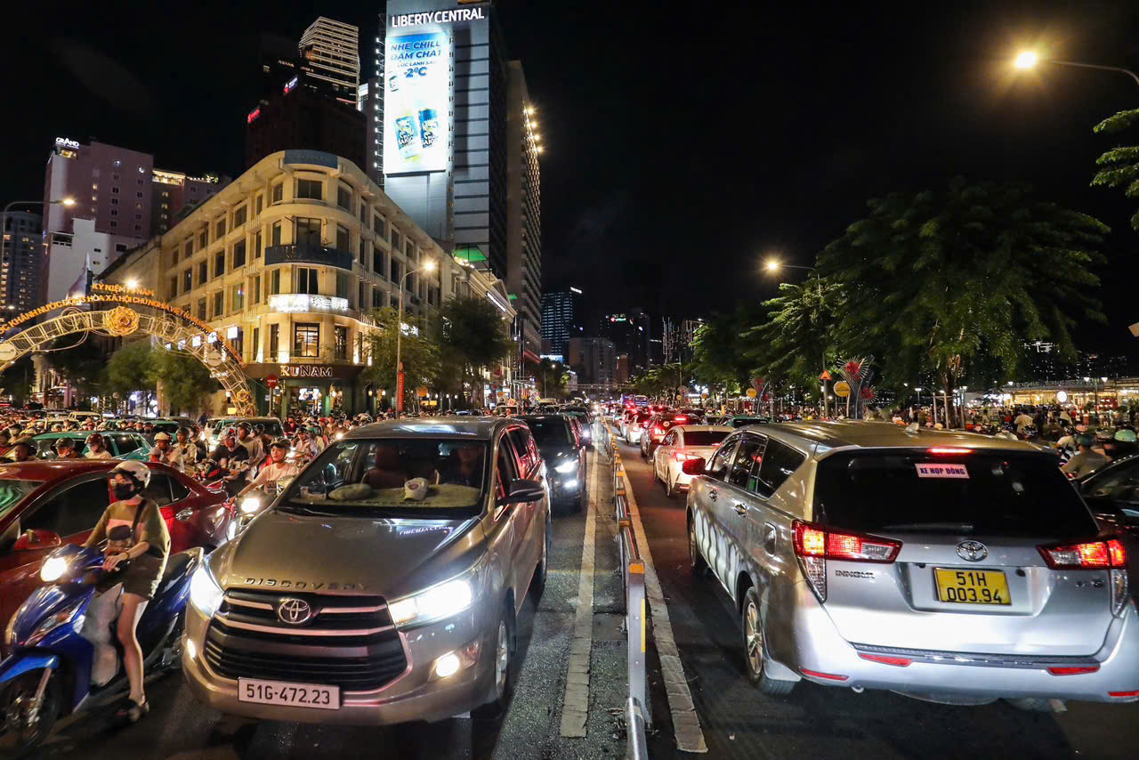 TP.HCM làm 2 cầu vượt cho người đi bộ 'thoát ải' vượt đường Tôn Đức Thắng- Ảnh 1.