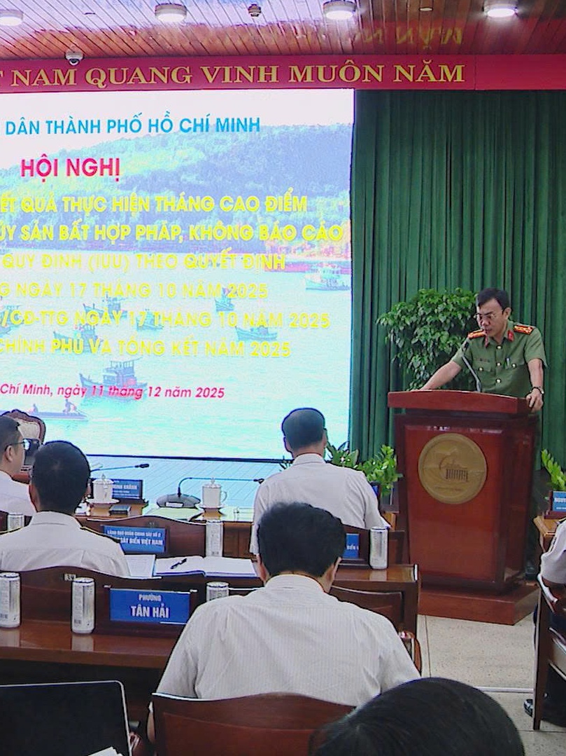 Hội nghị sơ kết tháng cao điểm chống khai thác IUU tại TP. Hồ Chí Minh