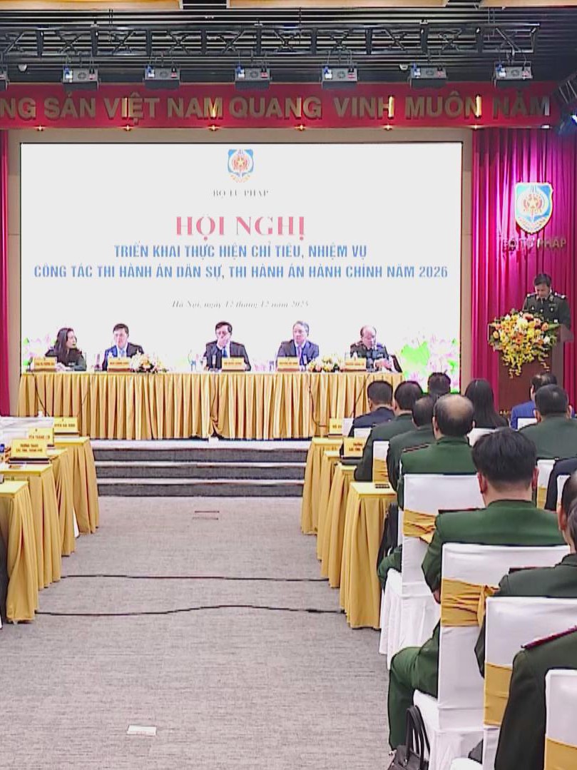 Triển khai nhiệm vụ thi hành án dân sự, hành chính năm 2026