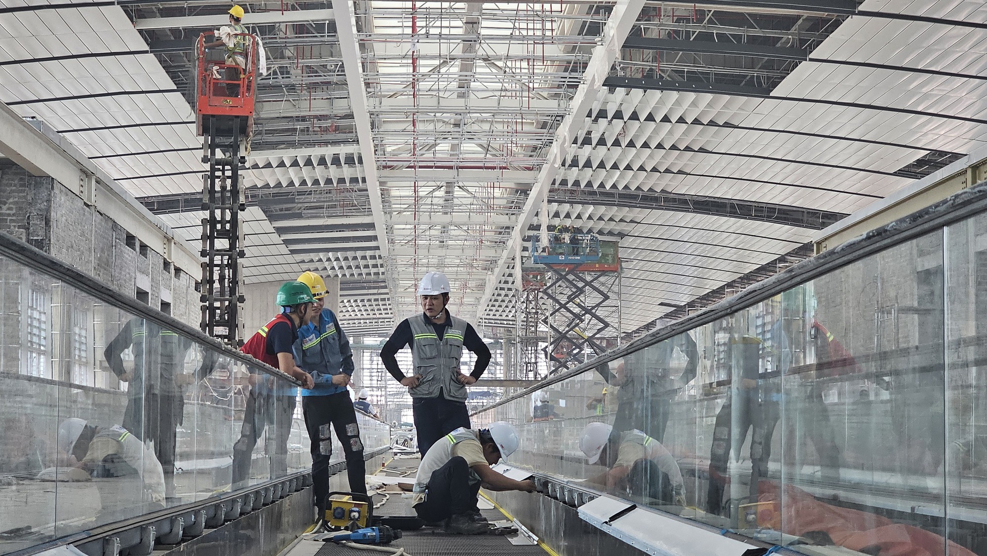 Sân bay Long Thành sẵn sàng đón chuyến bay đầu tiên- Ảnh 7. Sân bay Long Thành sẵn sàng đón chuyến bay đầu tiên- Ảnh 7.