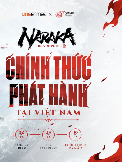 VNGGames chính thức phát hành siêu phẩm Naraka: Bladepoint tại Việt Nam - Ấn định ra mắt ngày 30/12/2025