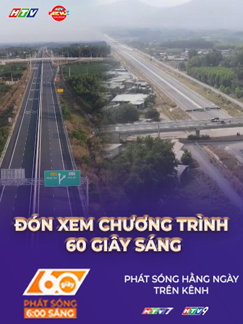 60 Giây ngày 15/12/2025 | Dự án thành phần 3, cao tốc Biên Hòa - Vũng Tàu sẵn sàng đưa vào khai thác