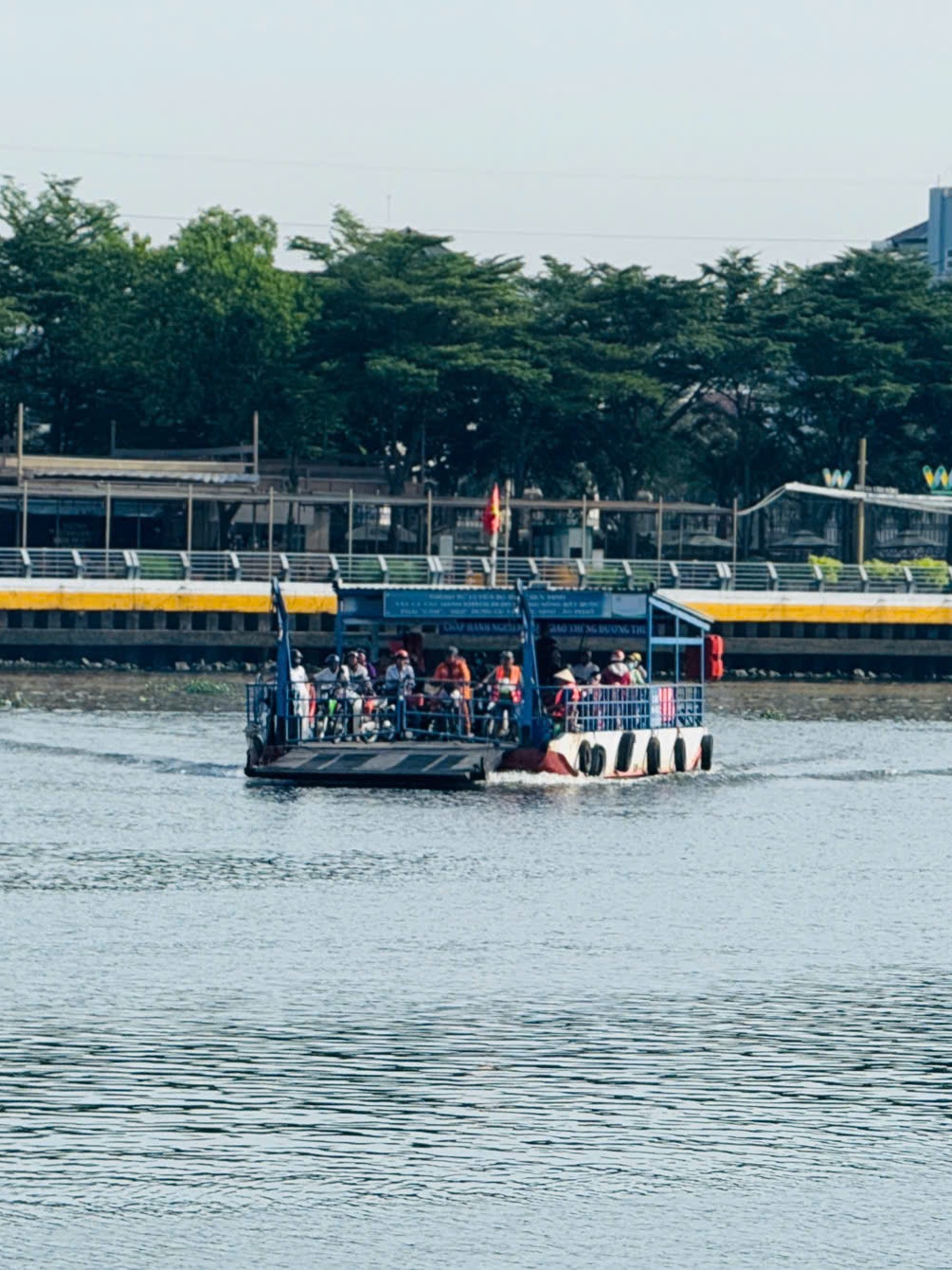 Phà Bình Quới chính thức hoạt động trở lại