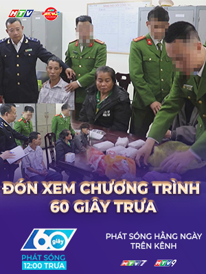 60 Giây ngày 17/12/2025 | Nghệ An: Triệt phá đường dây ma túy, thu giữ 18.200 viên ma túy tổng hợp